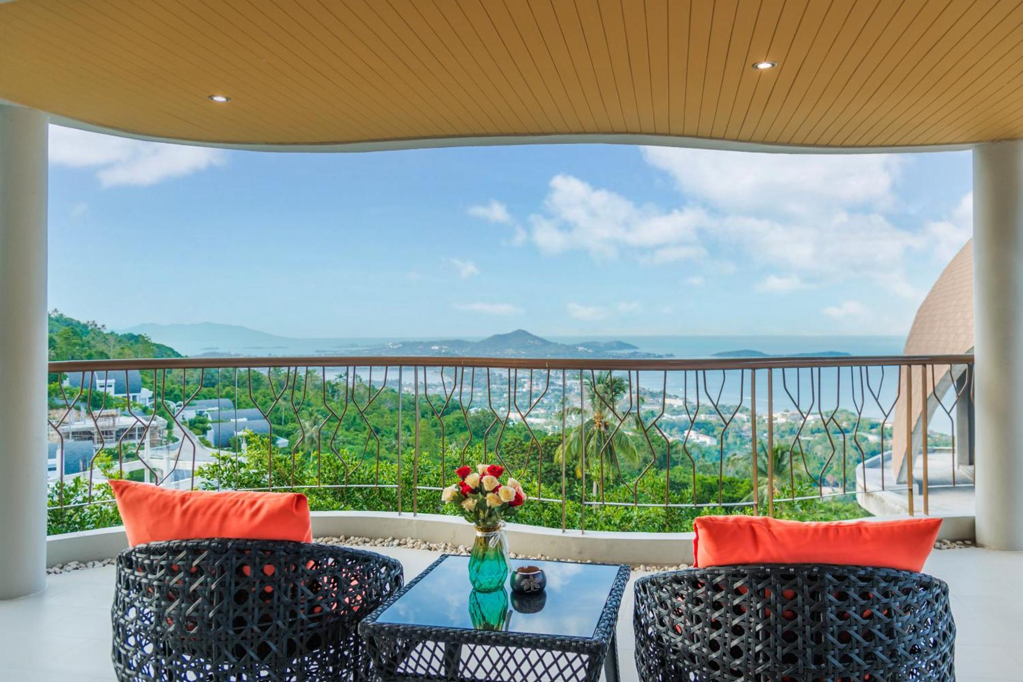 Samui Sky Cottage - 2Br Villa With Infinity Pool Nathon Bay Exterior foto